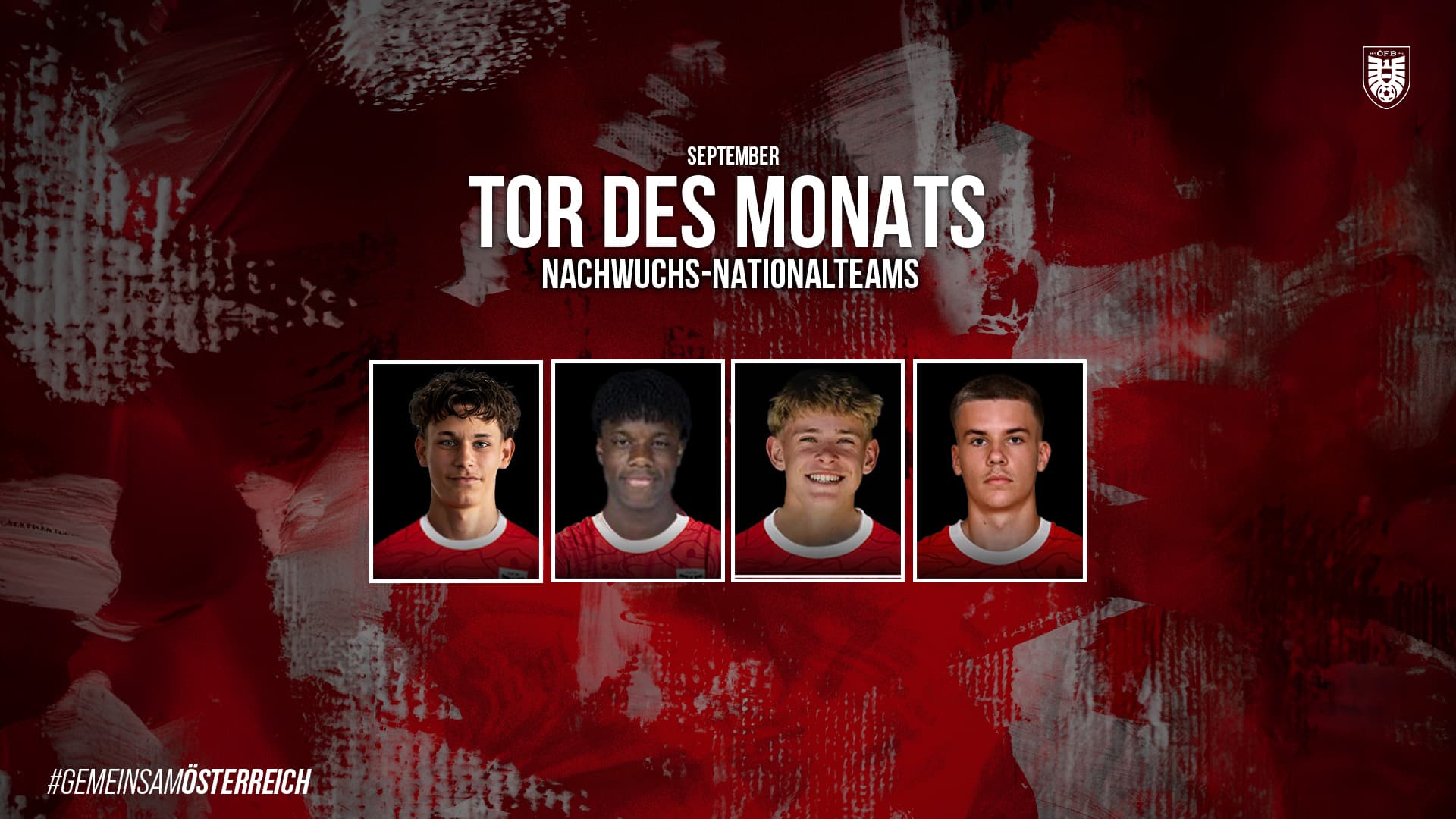 Tore des Monats September | Nachwuchs-Nationalteams