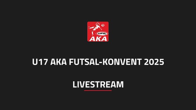 Livestream: U 17 AKA Futsal-Konvent 2025 (JG 09)